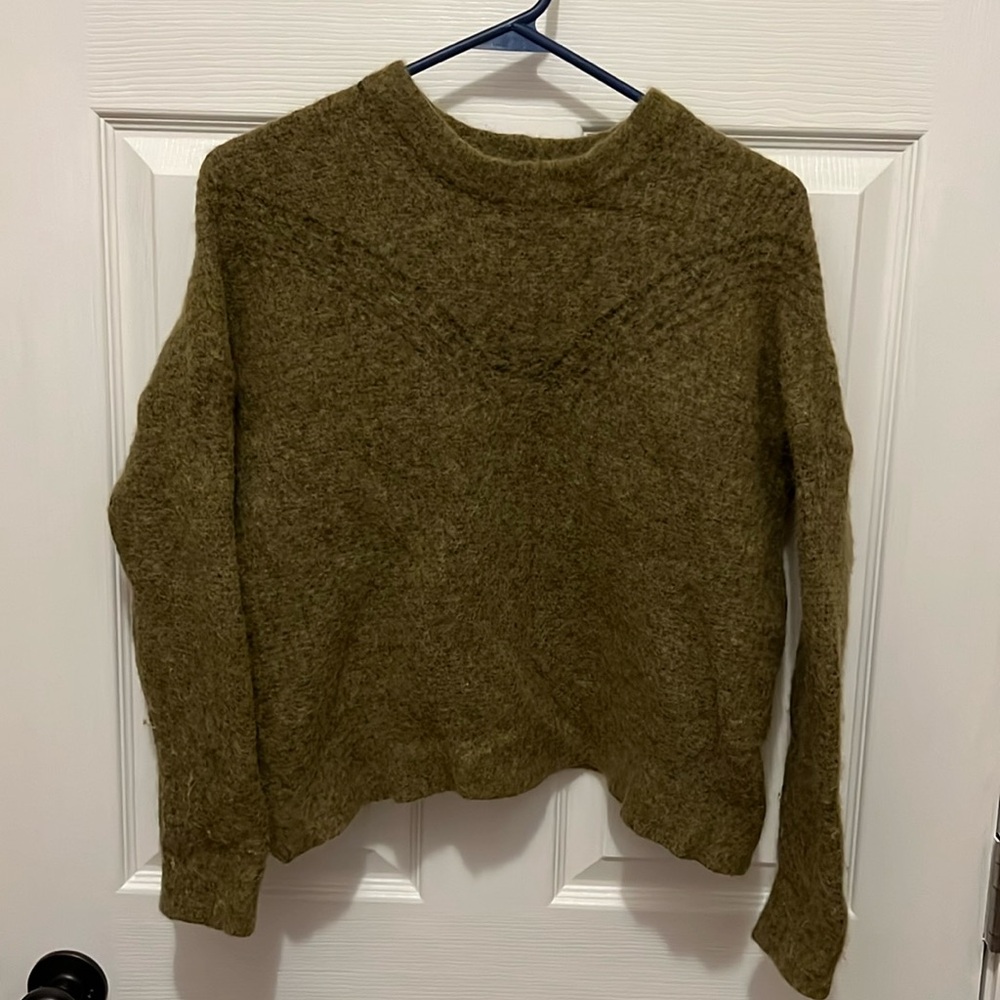 Madewell Green Sweater